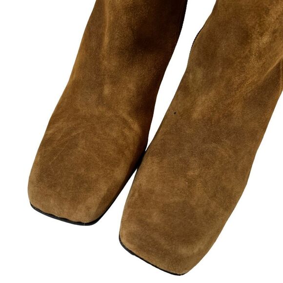 BCBGMaxAzria Suede Tassle Heel Boots - Picture 5 of 13